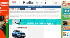 Desktop Screenshot of biellaoggi.it